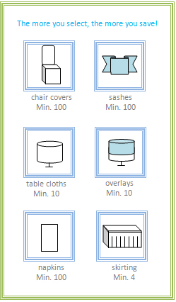 Chair Cover Packages